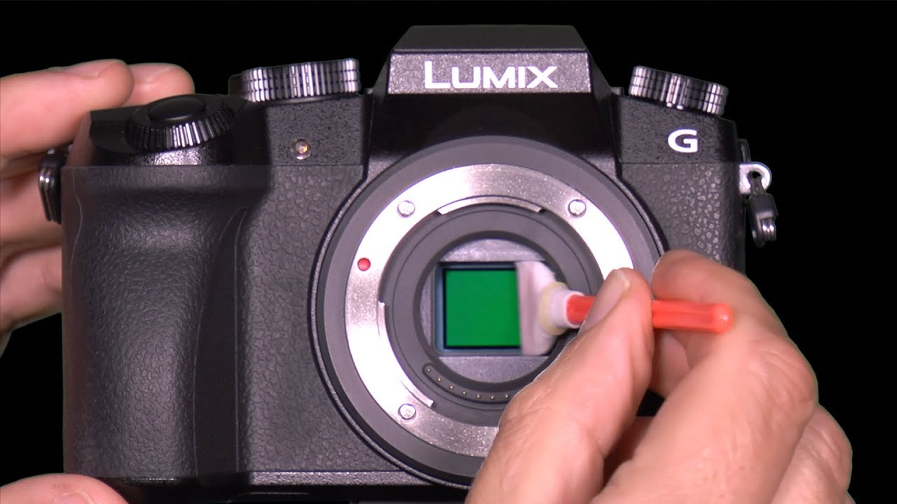 Sensor Cleaning Panasonic Lumix Mirrorless Camera DIY