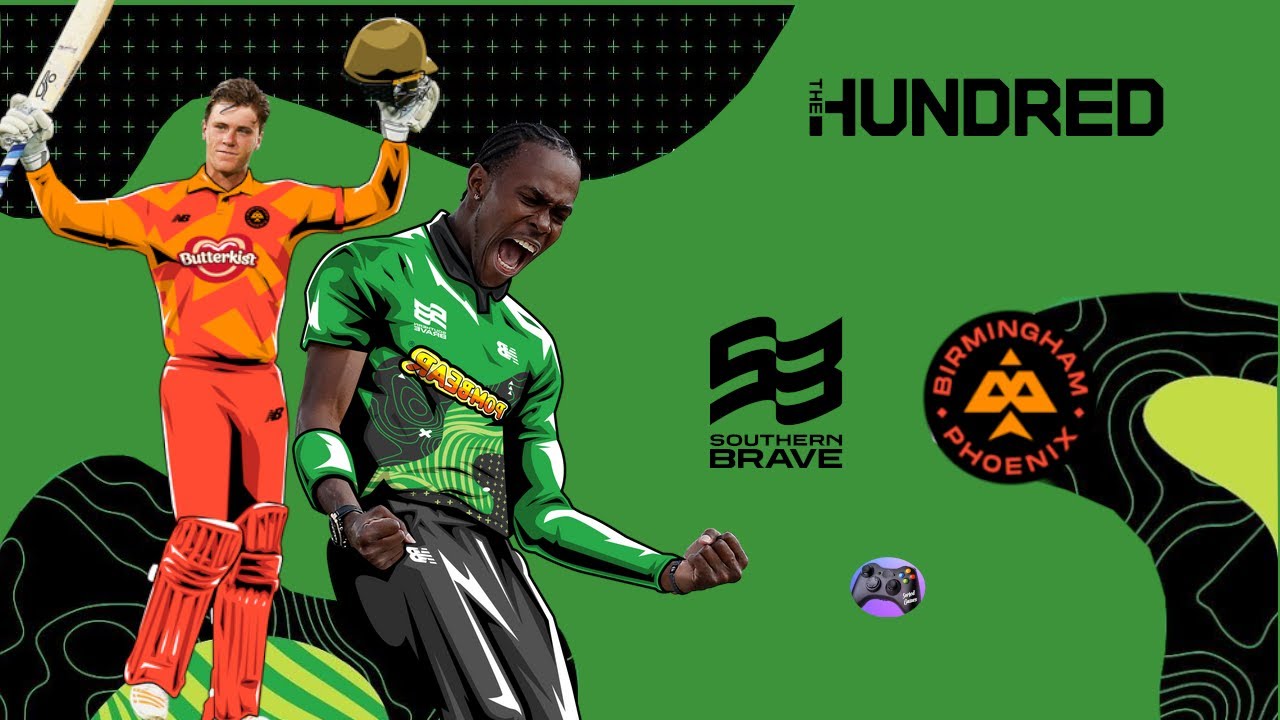 SOUTHERN BRAVE  VS BIRMINGHAM PHOENIX  |THE HUNDRED MEN 2021