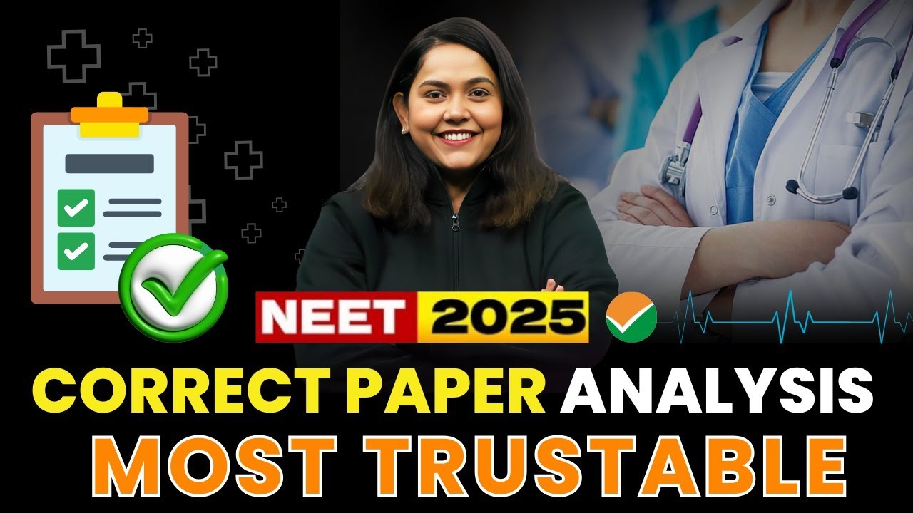 NEET 2025: Live Answer Key Solution & Biology Paper Discussion | NEET 2025 | NEET Paper Analysis