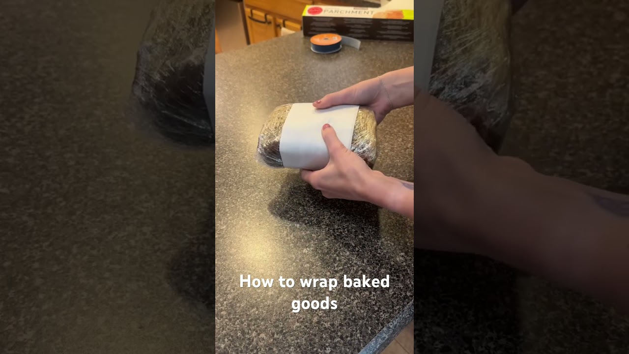 How to gift wrap baked goods 
