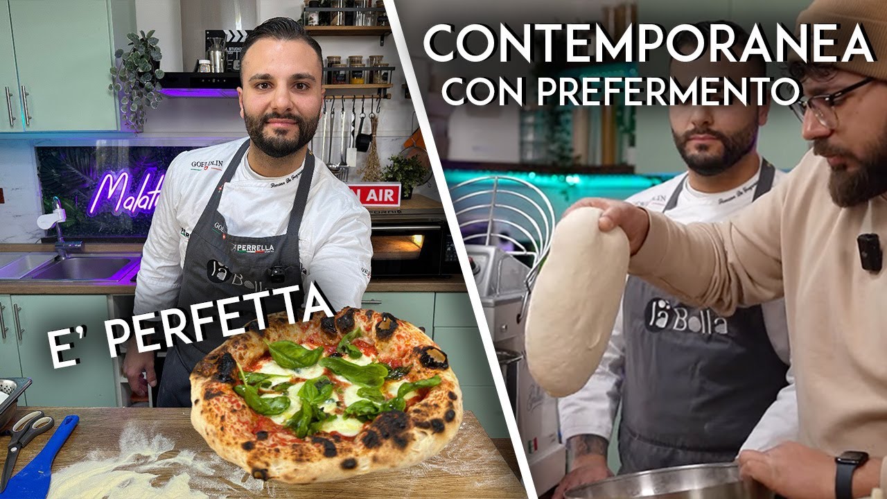 Ricetta COMPLETA pizza napoletana contemporanea con prefermento di Simone De Gregorio
