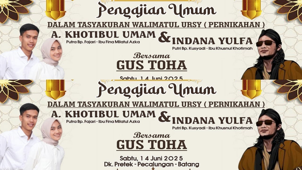 LIVE PENGAJIAN GUS TOHA DALAM RANGKA WLIMATUL URSY DI DESA PRETEK RUMAH BPK FAJARI || TERBARU 2025