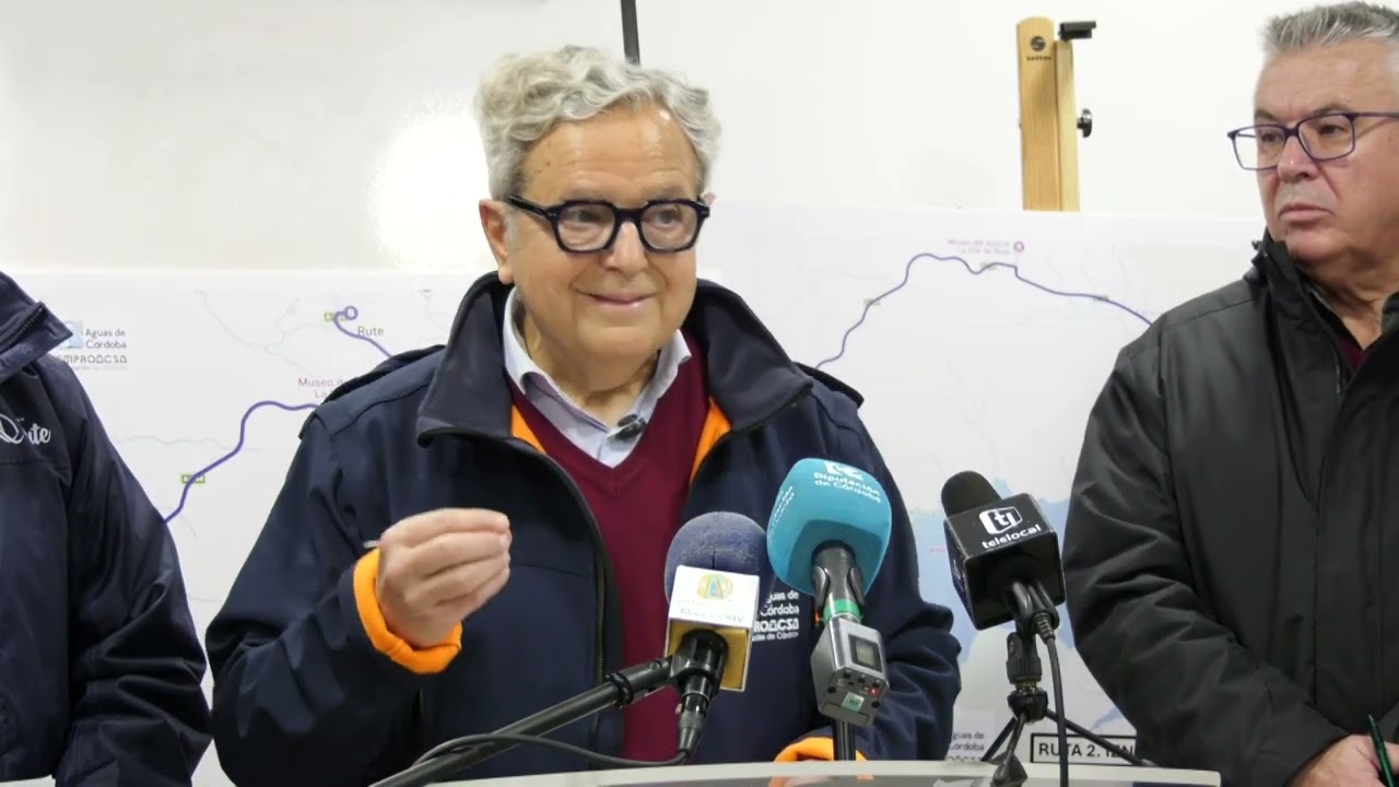 DECLARACIONES Información sobre reunión mantenida con los alcaldes de Rute e Iznájar (06/02/2026)