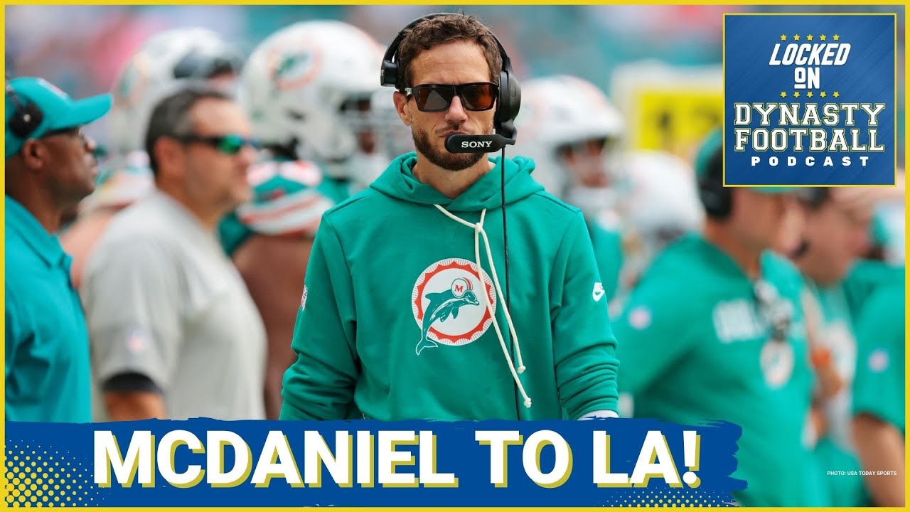 Justin Herbert’s Dynasty Value SKYROCKETS After Chargers Name Mike McDaniel Offensive Coordinator!