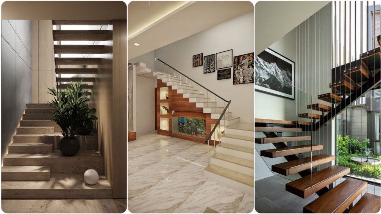 Modern Stairs Design 2023 | Marble Stairs Design Ideas | Latest Staircase Design Ideas