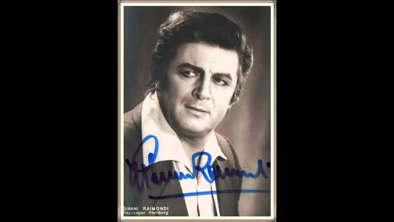 Tenore GIANNI RAIMONDI -  Gugliemo Tell - Non mi lasciare - Recitativo, Aria e Cabaletta  (live1966)