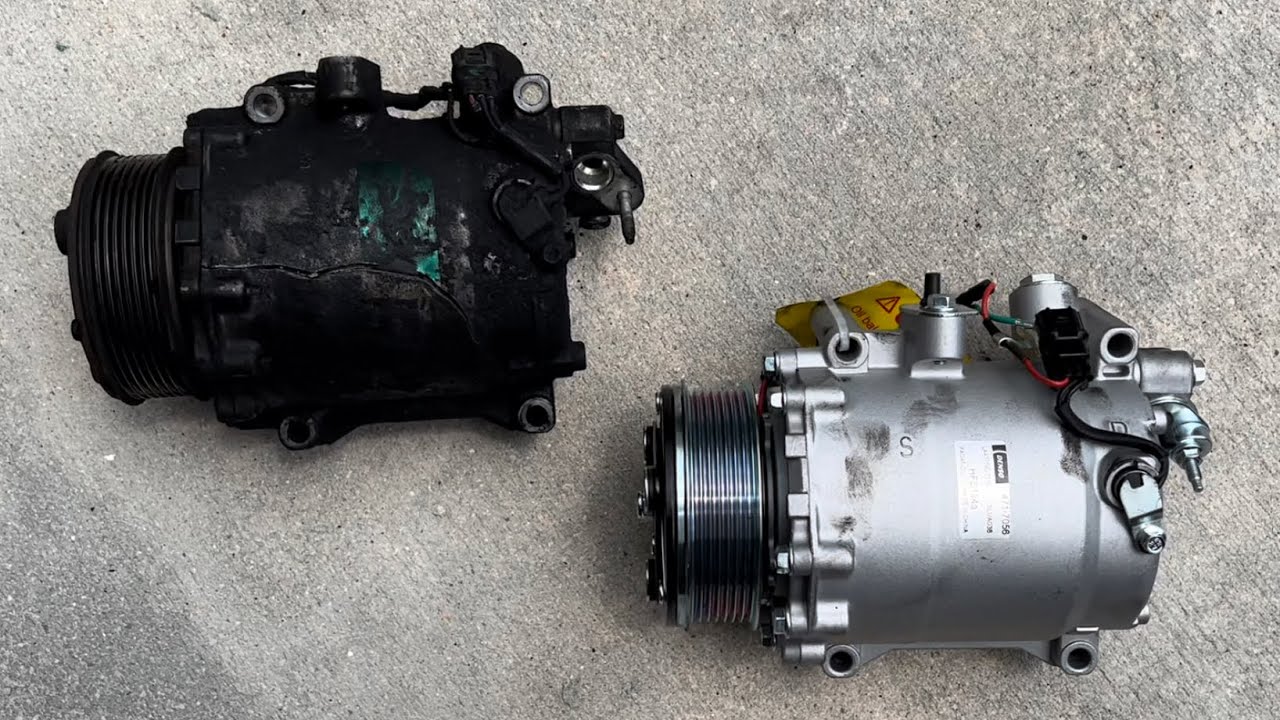 2007-2011 Honda CRV A/C Compressor Replacement DIY