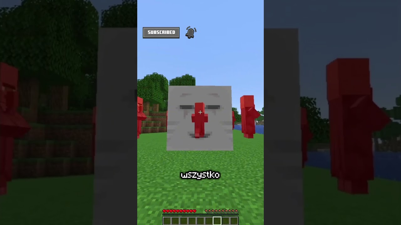 BOMBOWIEC w Minecrafcie bez MOD&Oacute;W   #minecraft  #minecraftshorts #shorts