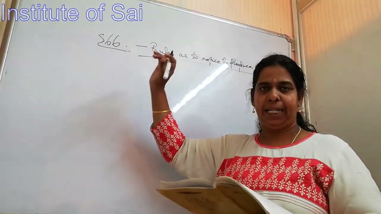 Indian Evidence Act Video Lecture 13
