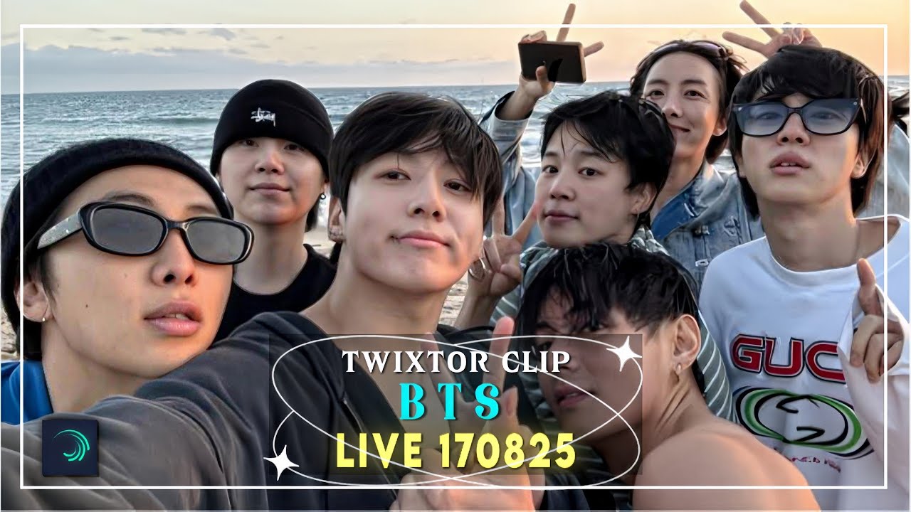 BTS 170825 Weverse Live Twixtor Clip (HD)
