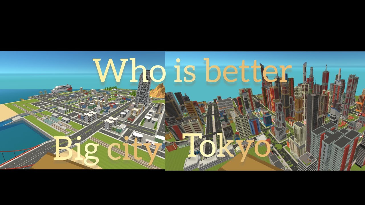 Simple Sandbox 2 which city is better Big city of ssb2 vs Tokyo