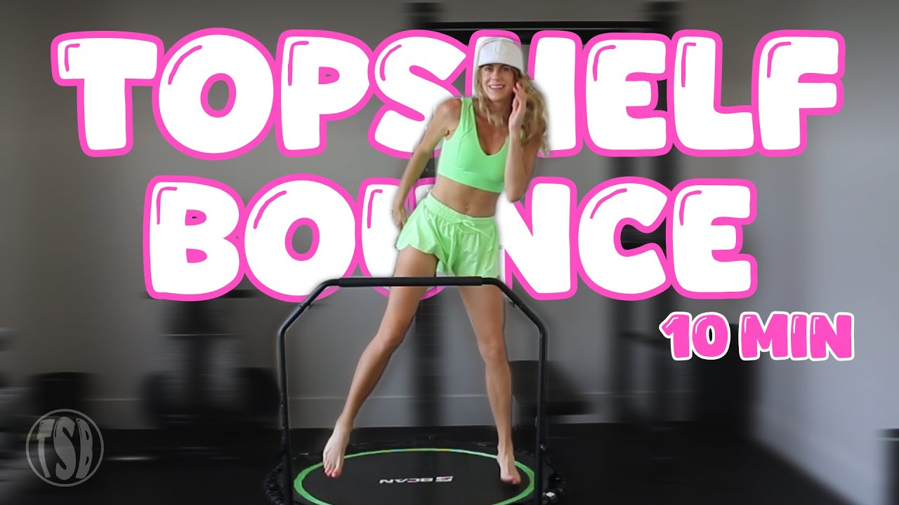 10-Minute Beginner Full Body Rebounder Workout | Mini Trampoline Cardio