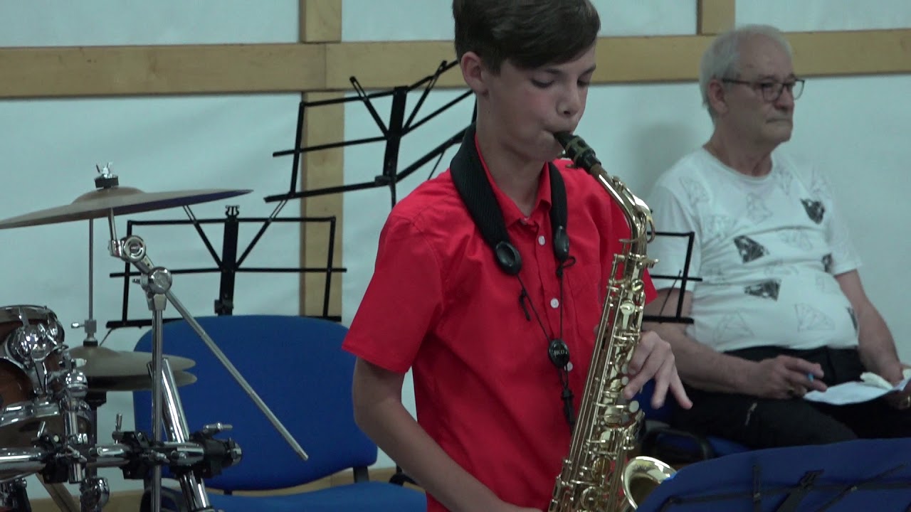 BANDA GALANTARA CORSO DI FINE ANNO - INSIDE ME - SIMONE SANTUCCI - PIOMBINO 12-6-2018