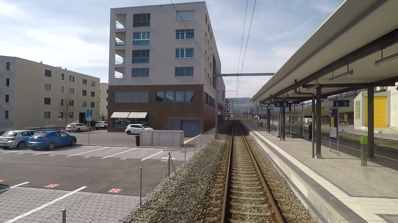 Führerstandsfahrt Luzern Langenthal via Menznau in HD