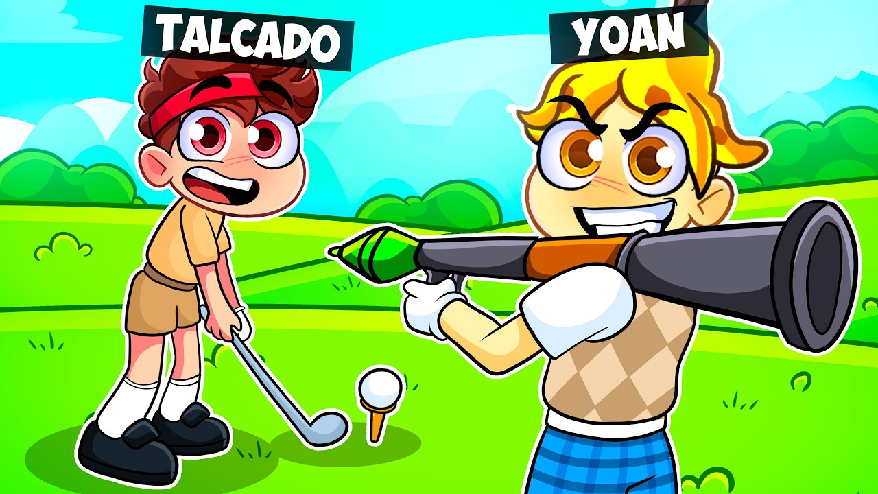 Nous avons transformé le GOLF en GUERRE sur Golf Battle !