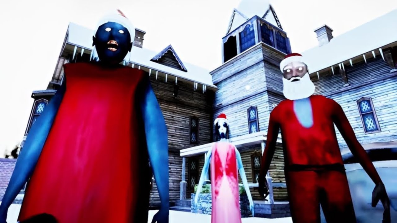 Granny 3 Remake on Christmas mode