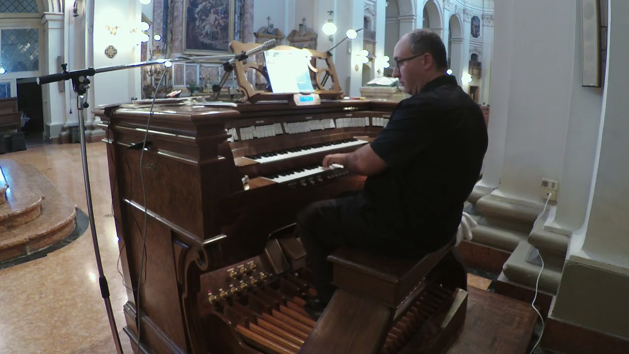 TU DEL CIELO SEI REGINA + TOCCATA IMPROVISATION 23-07-2023