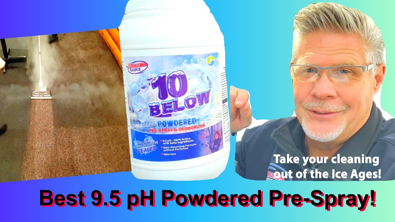 Take Your Cleaning out of the Ice Ages | Saiger's Sauce 10 Below Powdered Pre-Spray