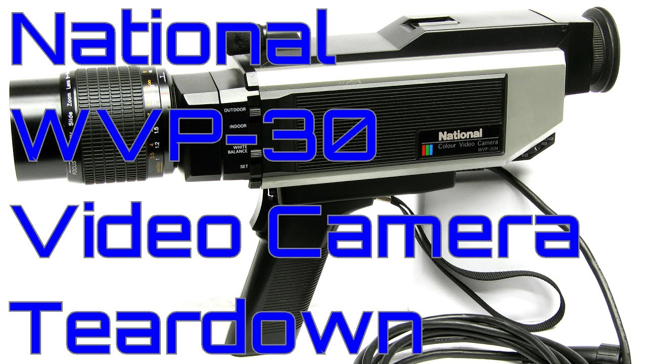 EW0203 — Демонтаж видеокамеры National WVP-30