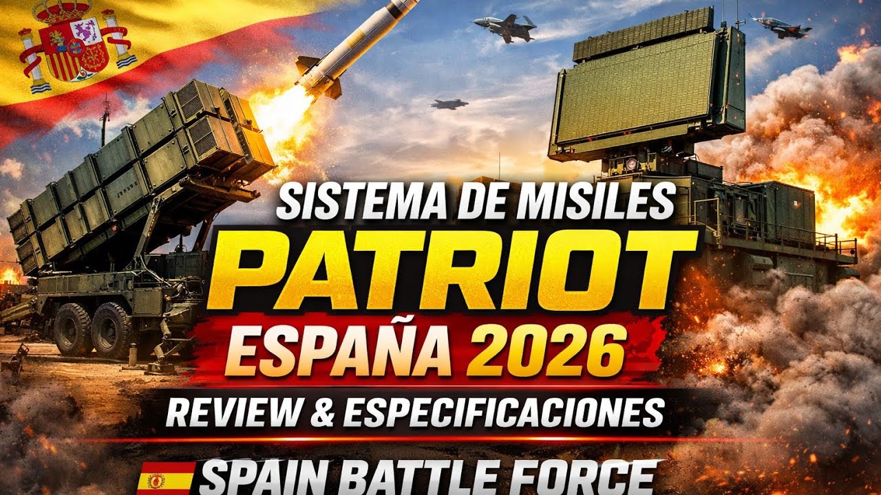 🔥 Sistema de Misiles Patriot España 2026 – Review Completa, Especificaciones y Características
