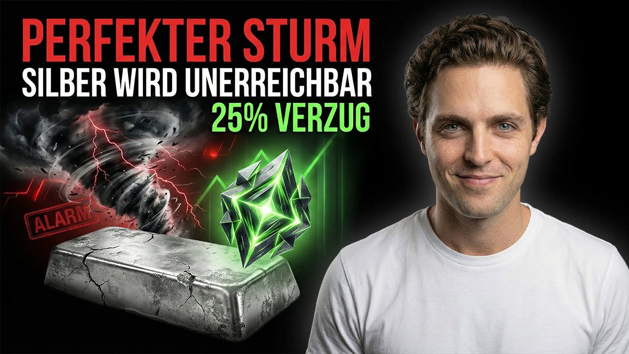 DER PERFEKTE STURM: Die „Unobtainium“-Phase des Silber-Bullenmarkts beginnt (25% Rückstand!)