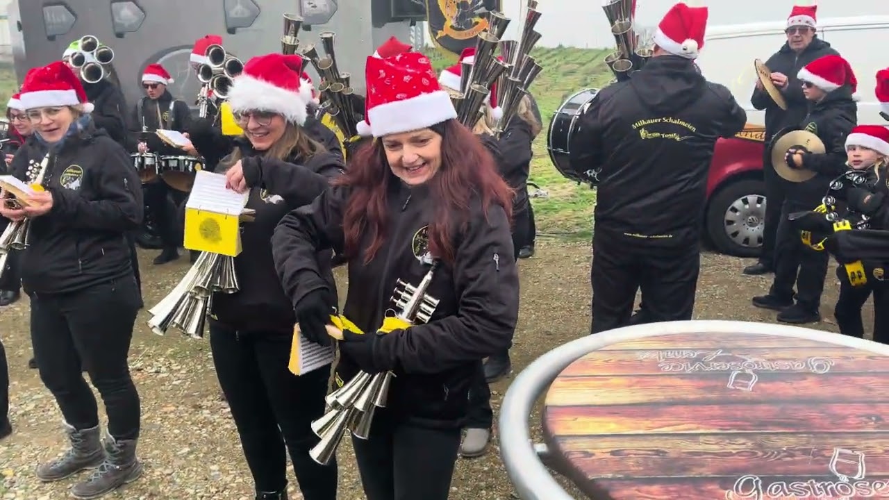 Milkauer Schalmeien - Weihnachtsbaumschlagen (Trebsen 14/12/2024)