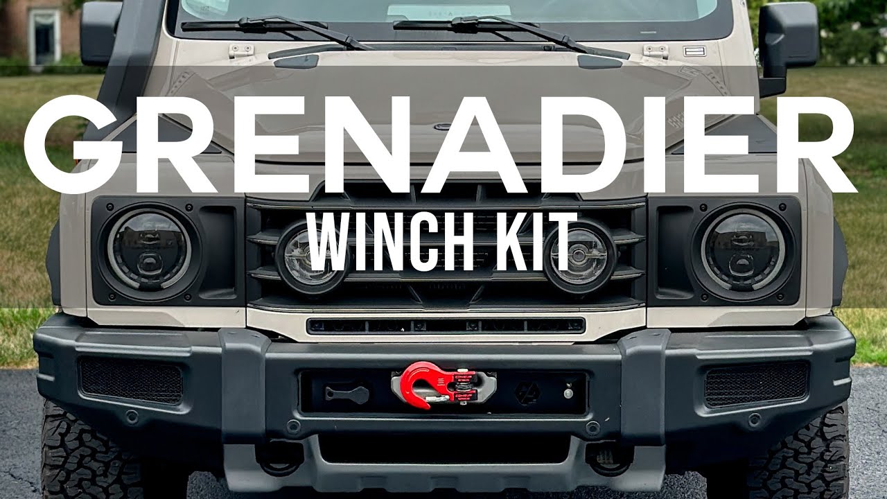 The Best Winch Kit for the Ineos Grenadier