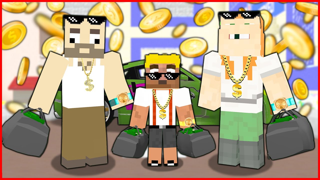 DELİ AİLE VE EFEKAN ZENGİN OLDU! 🤑 - Minecraft ZENGİN FAKİR HAYATI