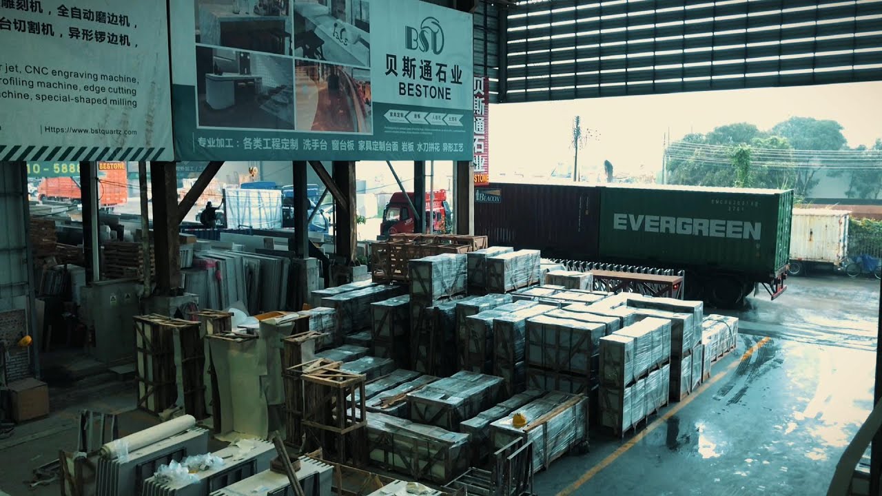 Engineered Quartz Stone Manufacturer & Supplier | Bestone Factory Tour (OEM/ODM)