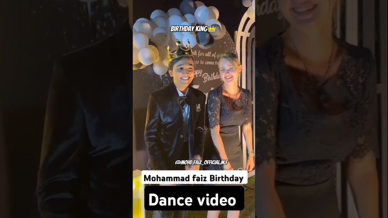 Mohammad faiz Birthday Dance🔥❤️#dance #mohammadfaiz #birthday  #shorts #song #
