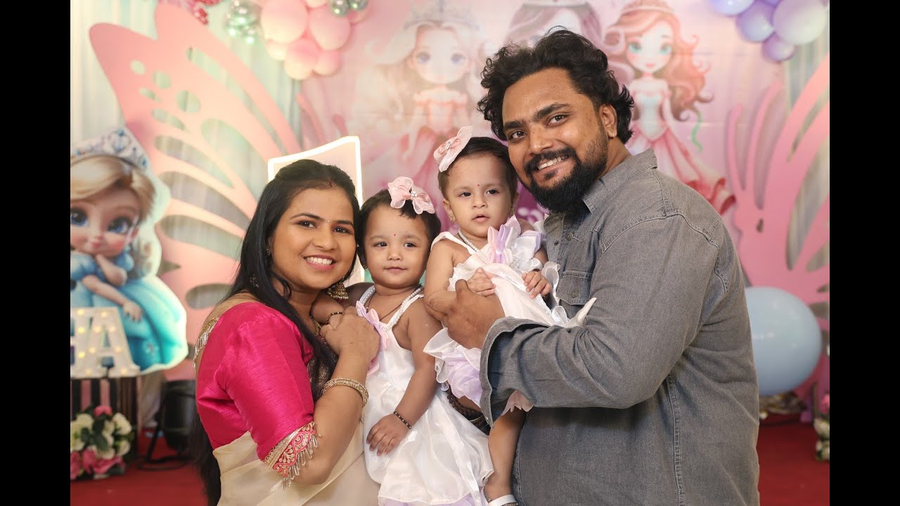 Raha & Abha 1st Birthday Highlight  Cinematic Video