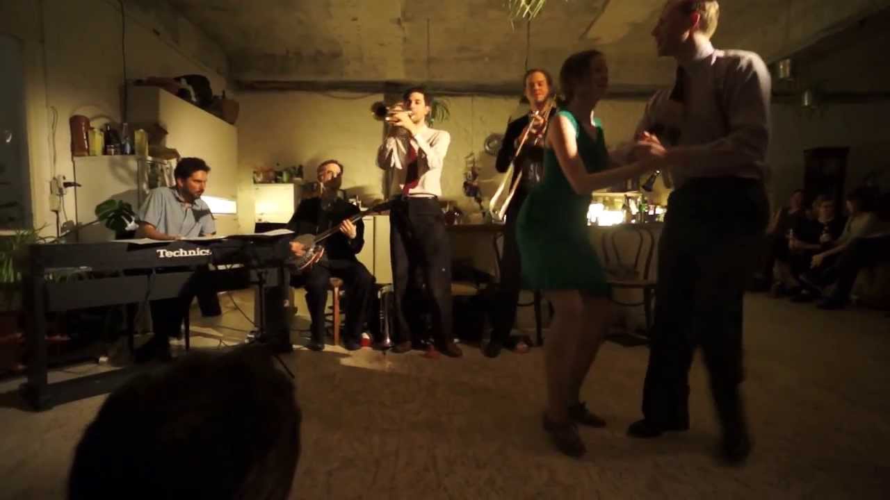 St. Louis Shag Social Demo with Christian and Jenny and the Dukish Vagabonds live @ U64, Berlin