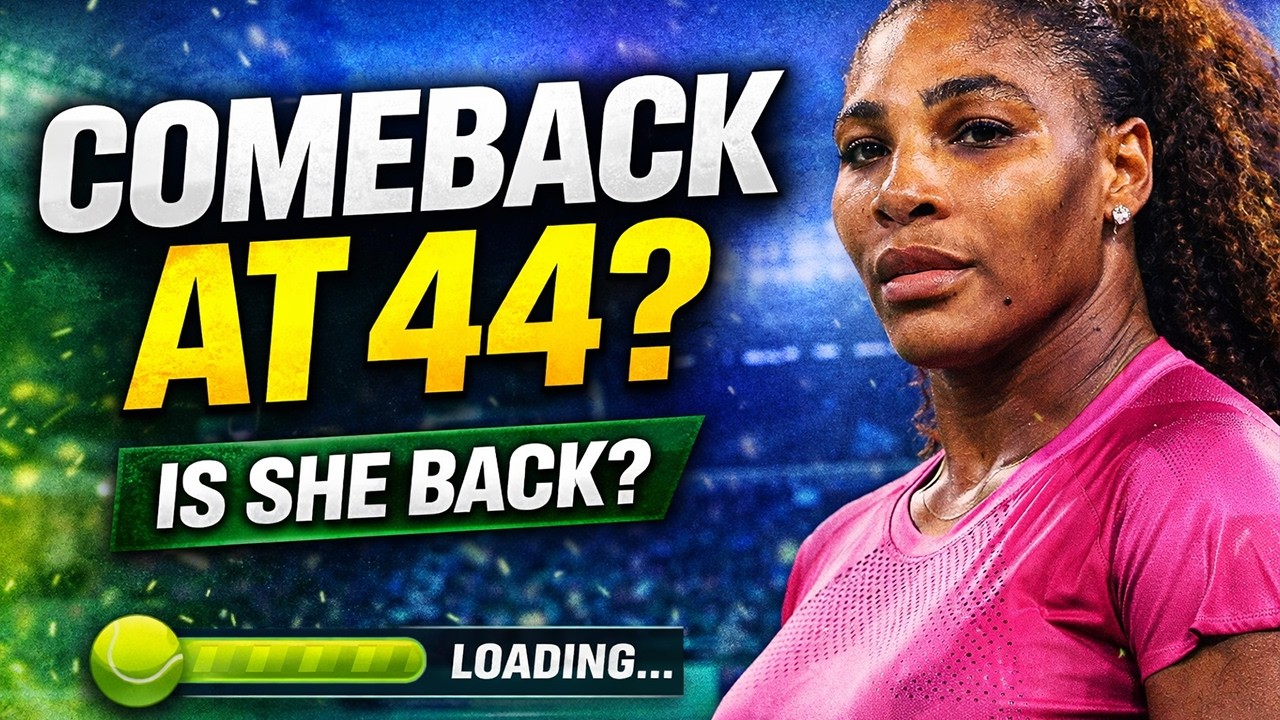 Serena Williams’ Tennis Comeback Gains Momentum After Surprise Clearance at 44 After 2 Years Away