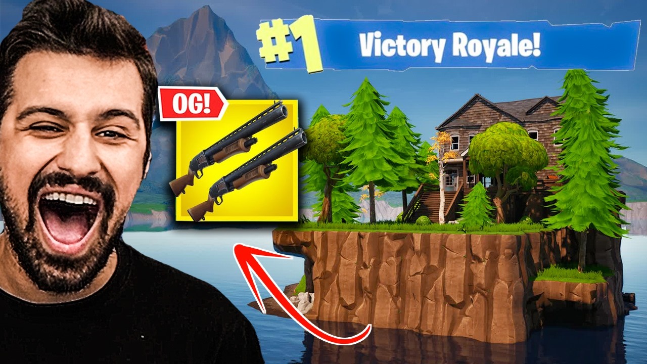 Η πιο ΕΠΙΚΗ ΝΙΚΗ με DOUBLE PUMP στο Fortnite OG!