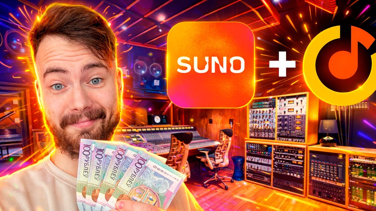 Легкий? Заработок на ГЕНЕРАЦИИ МУЗЫКИ в SUNO