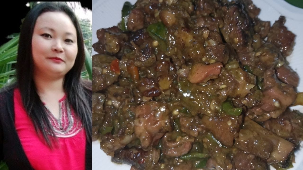 Garo Dish Do'o Ja'si Kapa@Mrong Patia's Recipe