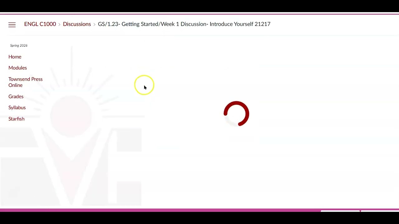 GS Week 1 Overview E1000 Sp.26