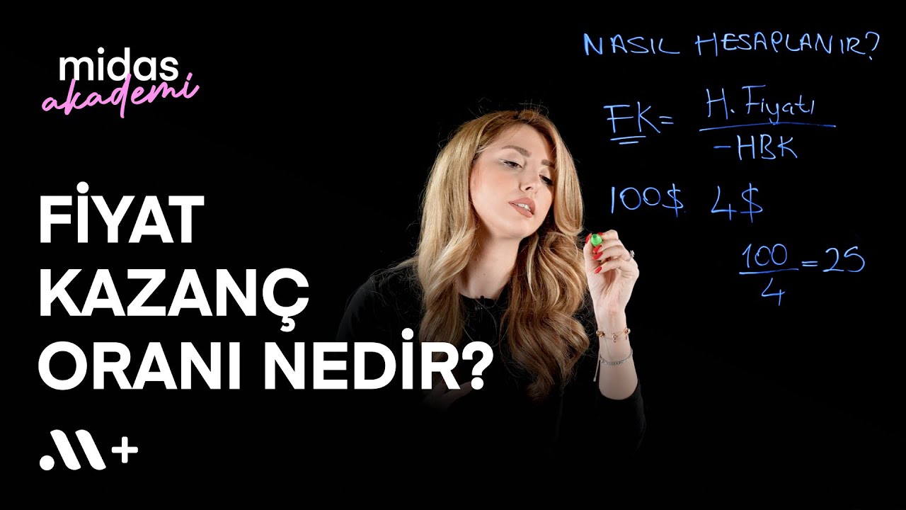 Fiyat Kazanç Oranı (F/K) nedir? Nasıl hesaplanır? - Akademi #9 | Midas+