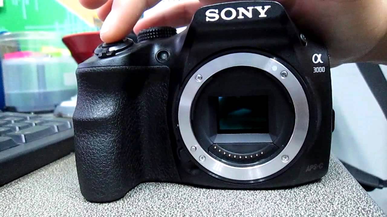 Sony ILCE-3000 (A3000) Shutter sound