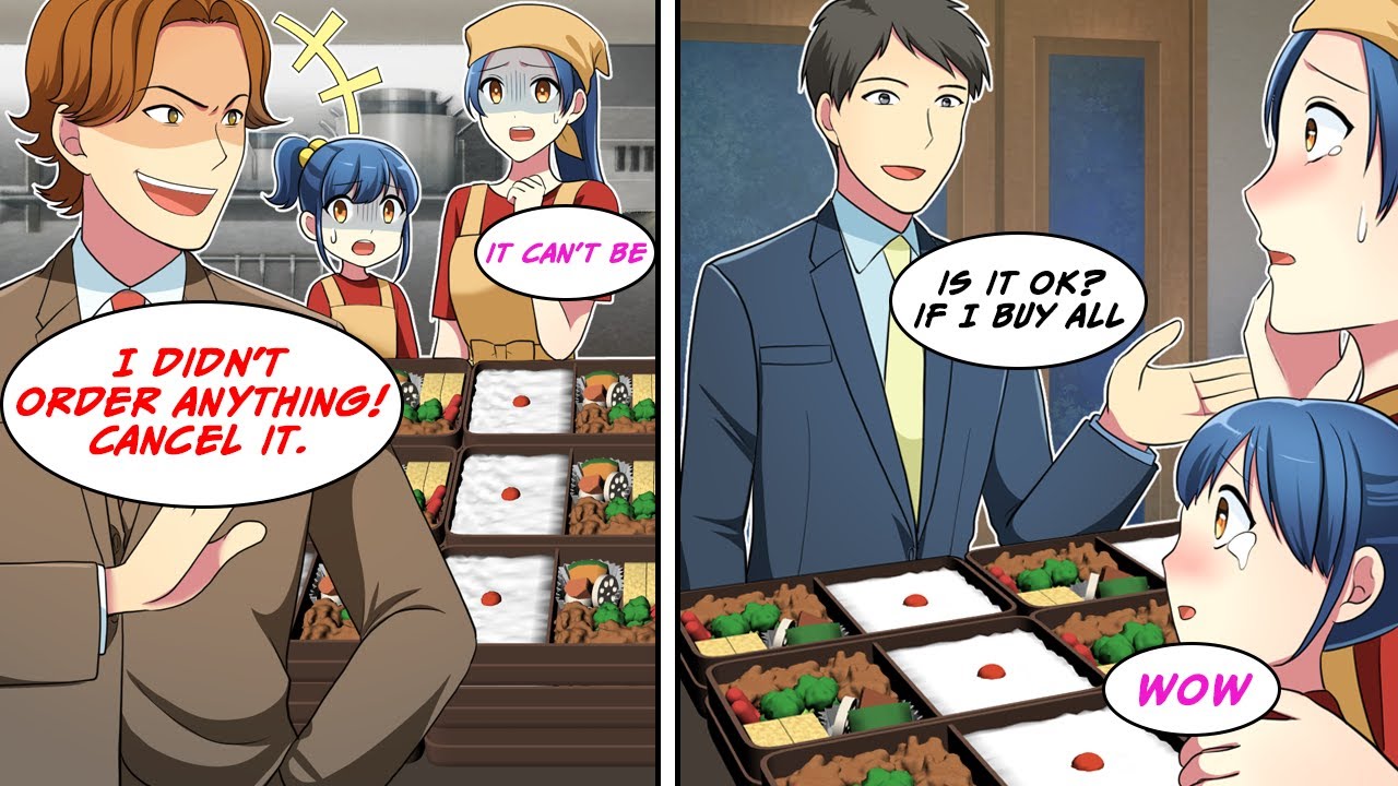 [Manga Dub] A Woman was in tears after Her orders got canceled, so I bought them all...!? [RomCom]
