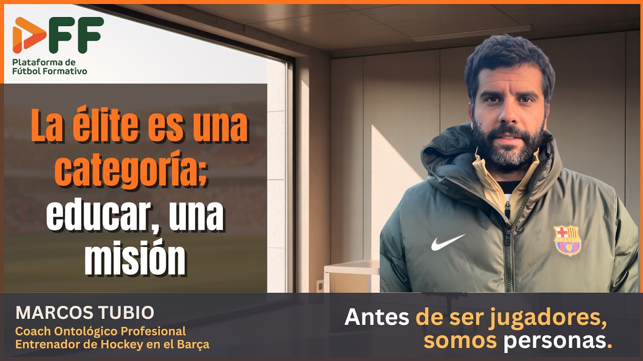 Marcos Tubio La élite es una categoría; educar, una misión