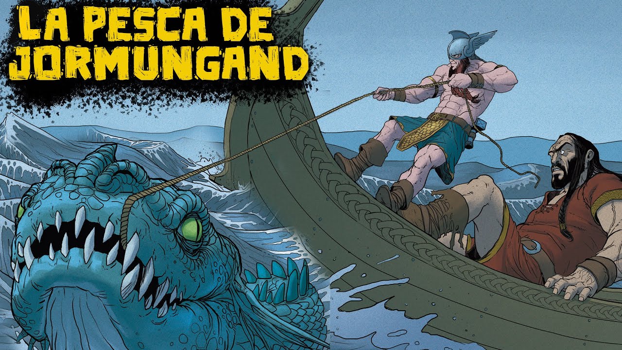 Thor y la Pesca de Jormungand (La Serpiente del Mundo) Mitología Nórdica - Mira la Historia