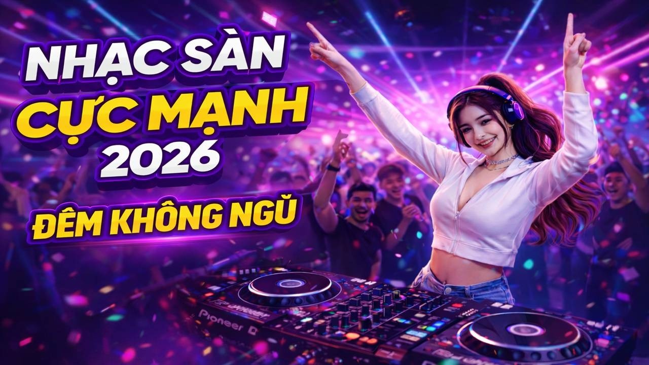 NHẠC SÀN CỰC MẠNH 2026 🔥 ĐÊM KHÔNG NGỦ|Nonstop DJ Remix Cực Căng Bass Cực Cháy | Nhạc Bay Phòng 2026