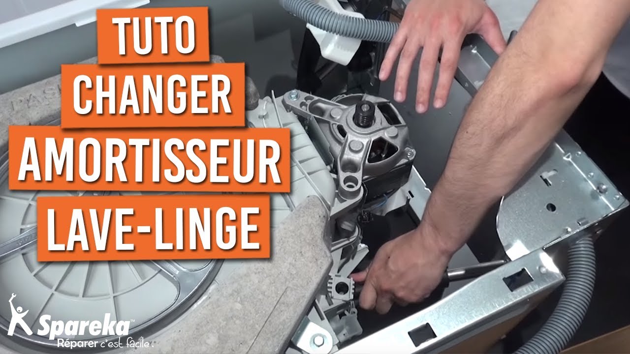Comment changer amortisseurs d'une machine &agrave; laver ?
