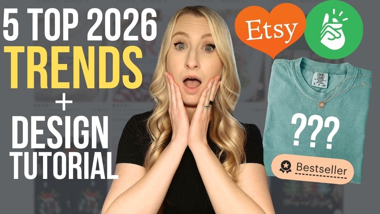 5 трендов Etsy, которые будут доминировать в 2026 году (продавайте их прямо сейчас!)