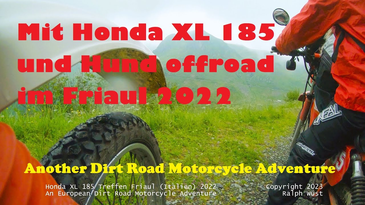 Honda XL-DER SONG! OFFROAD ABENTEUER MIT DEM SOUNDTRACK DER ENDURO-FUNPUNKS! 40 Jahre deutscher Punk