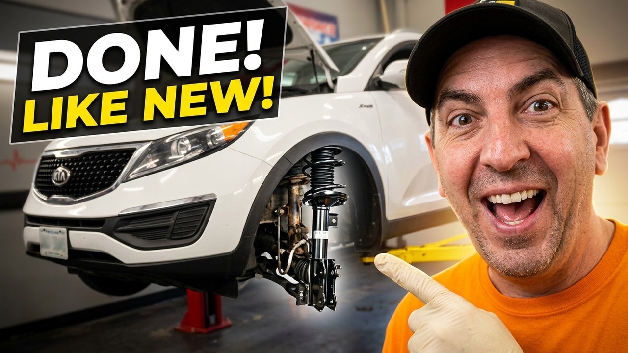(DIY SAVE MONEY!) How To Replace 2011-2016 KIA Sportage Front Struts