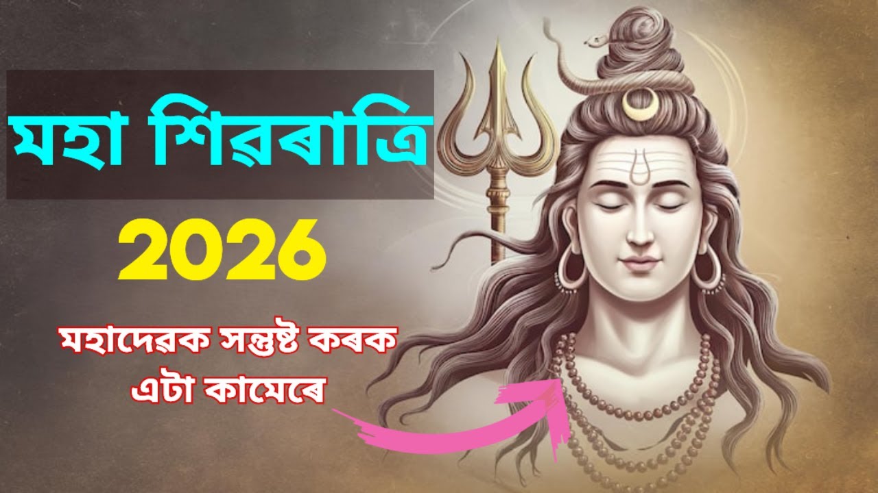 মহা শিৱৰাত্ৰি 2026 ।। Maha Shivratri 2026 ।। Vastu Tips Shivratri ।। Vastu Assam ।।Dhurrjyoti Baruah