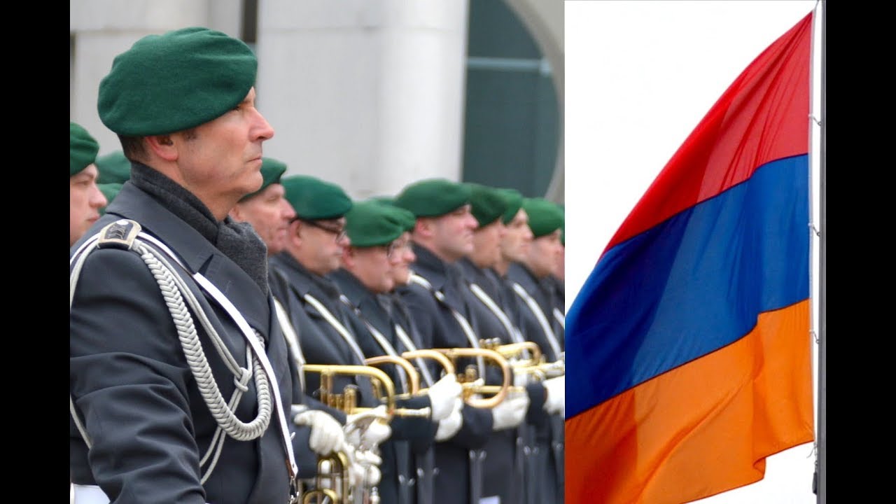 Ehrenkompanie - Armeniens Ministerpräsident - Militärische Ehren