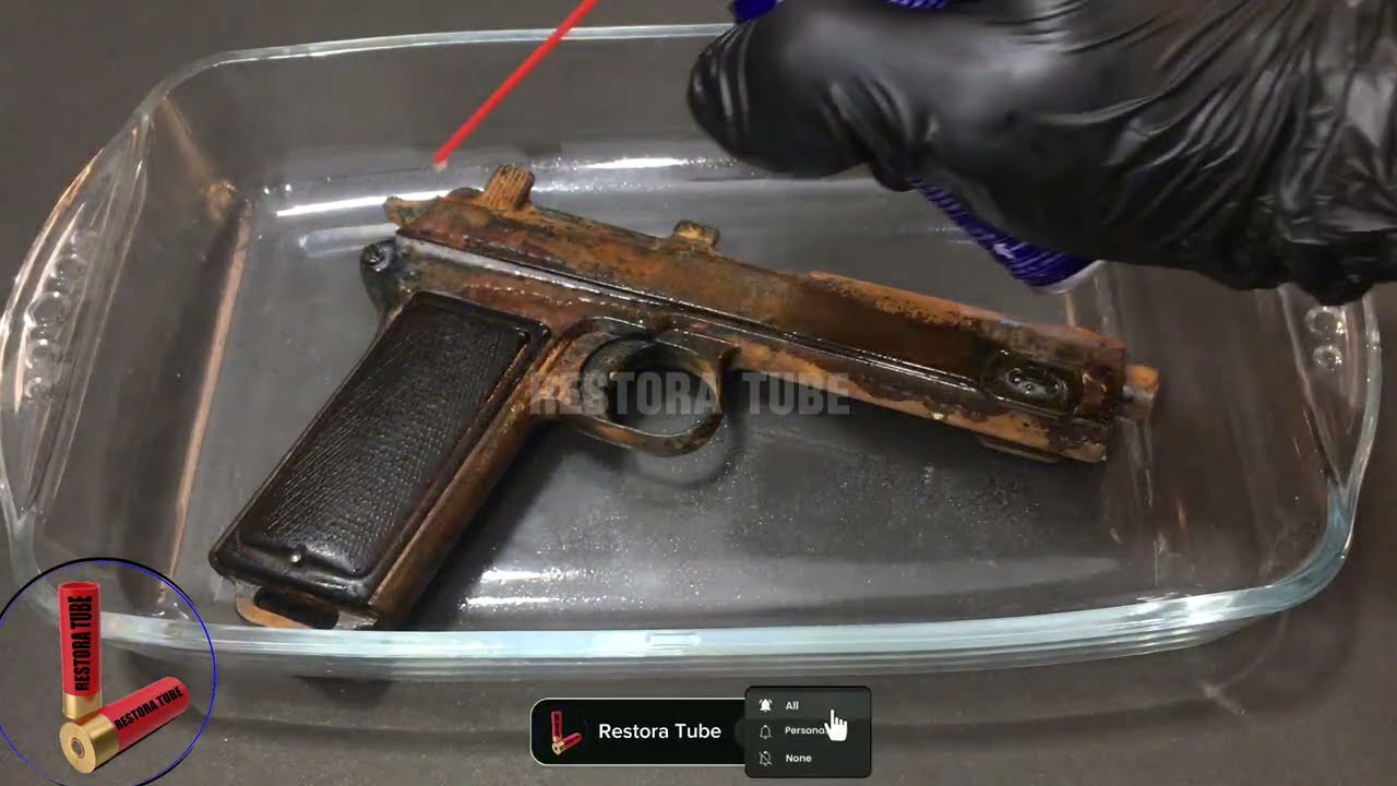 Steyr Hahn Pistol Restoration /#gunrestoration